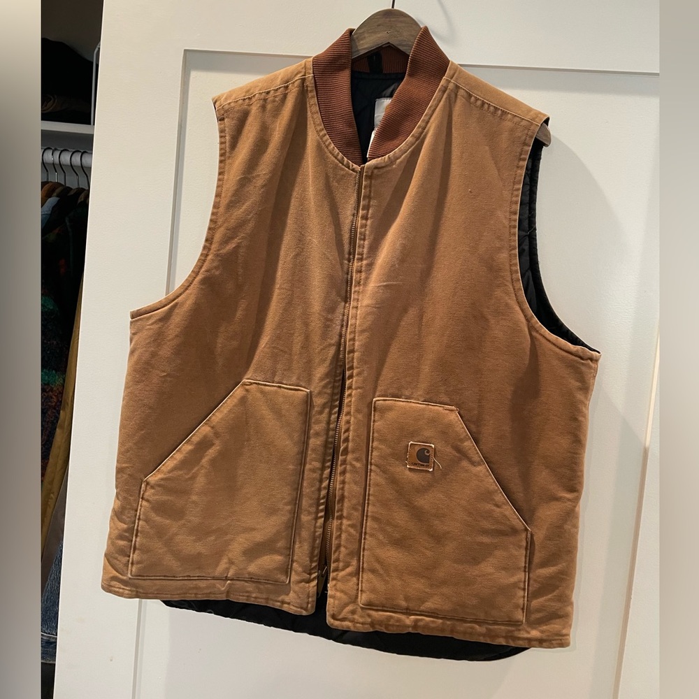 Carhartt canvas vest